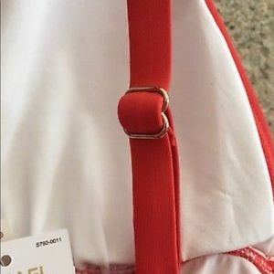 Michael Kors Swim - MK Red NEW never used liner still on it size L Michael Kors Swim - MK Red NEW never used liner still on it size L